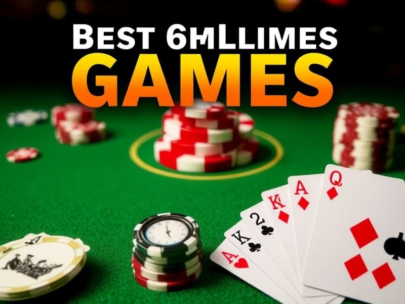 Discover the best gambling games to win with expert strategies, top odds, and game comparisons. Improve your chances of success in casinos, sports betting, and more with authoritative insights.
